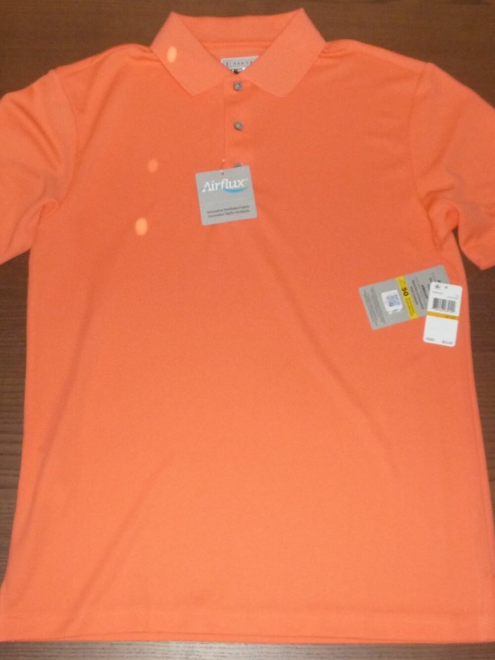 PGA Tour Pro Series Stretch Golf Shirt UPF 50 Sun Protection